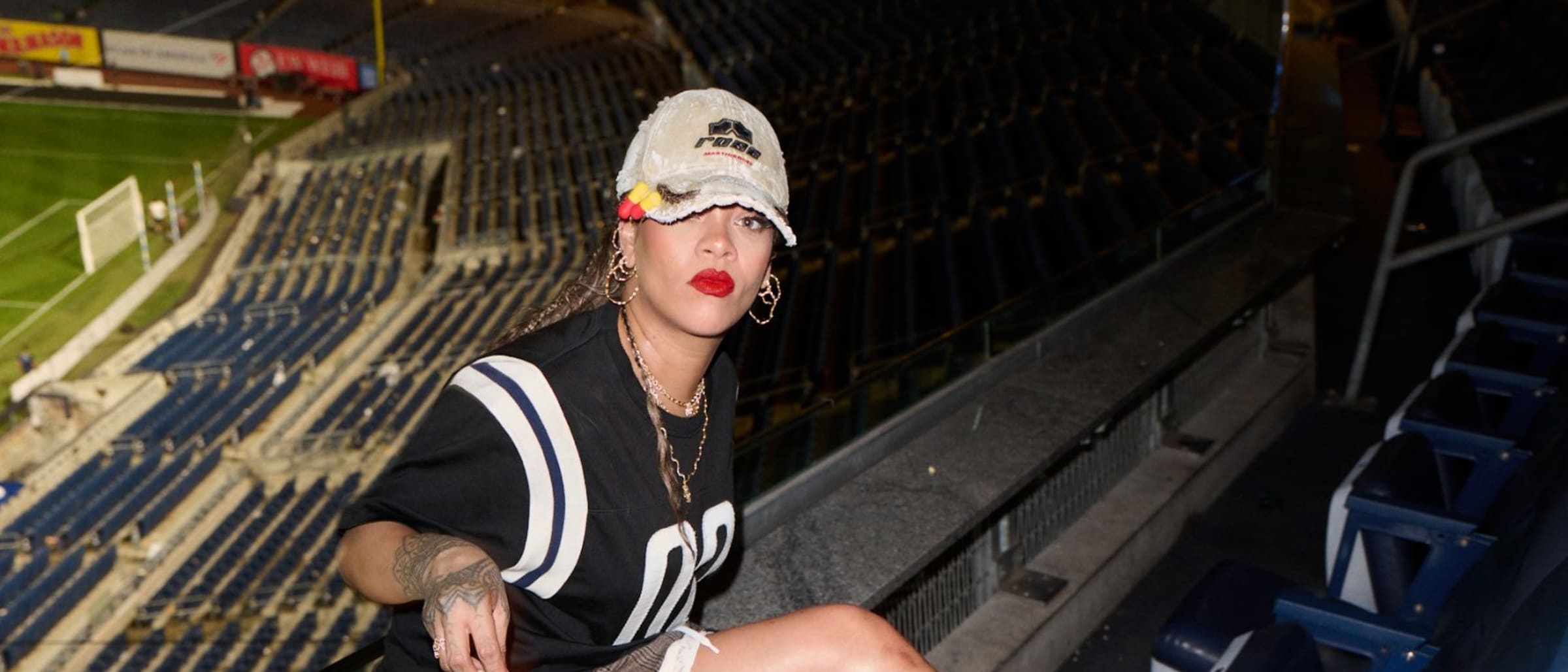 Rihanna Dazzles in Upcoming FENTY x PUMA Avantis at Star-Studded Football Match