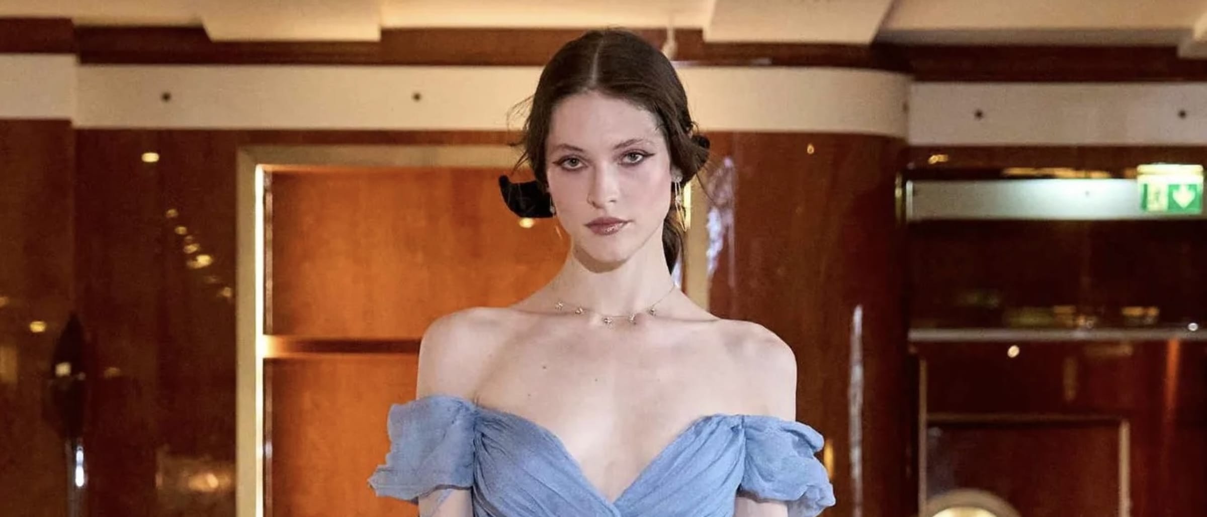 Luisa Beccaria Leads Guests Into The Light For FW25