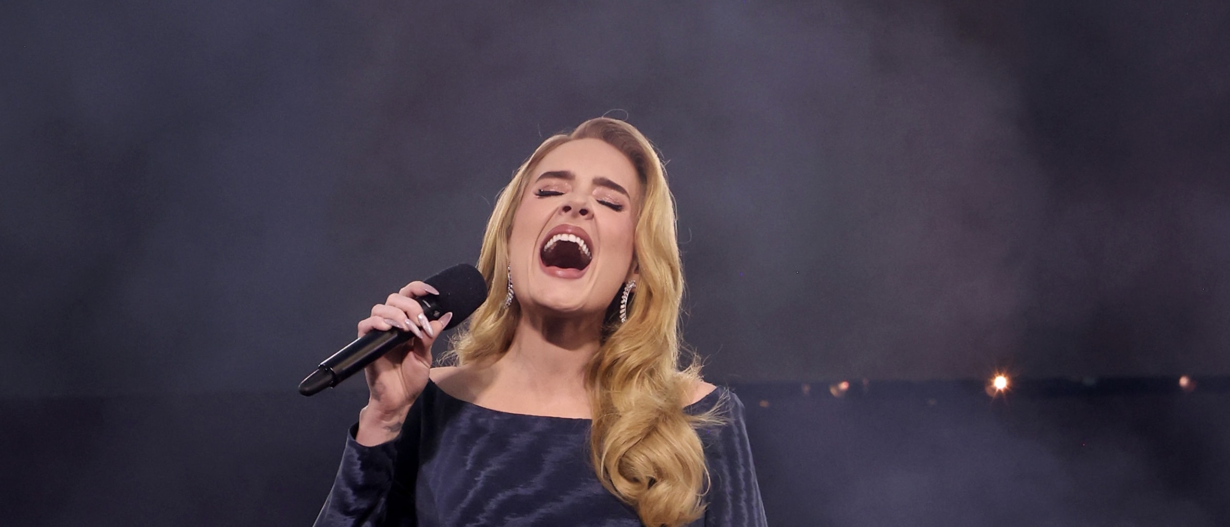 Adele Shines In Dior Couture for Munich Performance