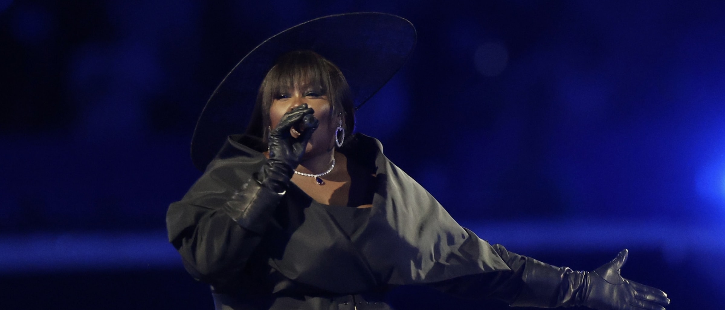 Yseult Has A Dior Haute Couture Moment at the Paris Olympics 2024 Closing Ceremony