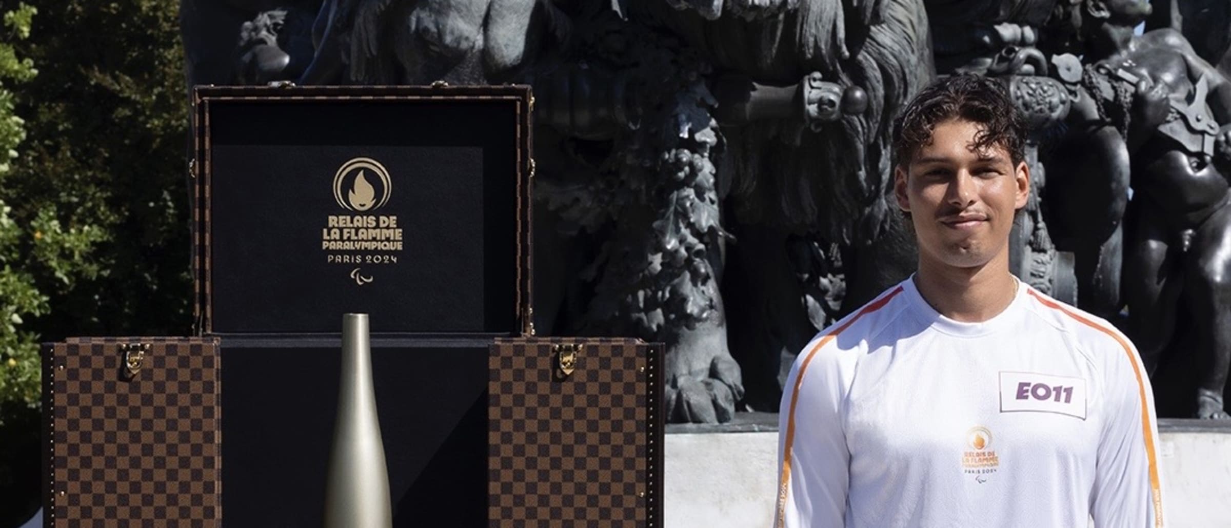 Louis Vuitton Illuminates Paris 2024 Paralympics with Bespoke Torch Trunk