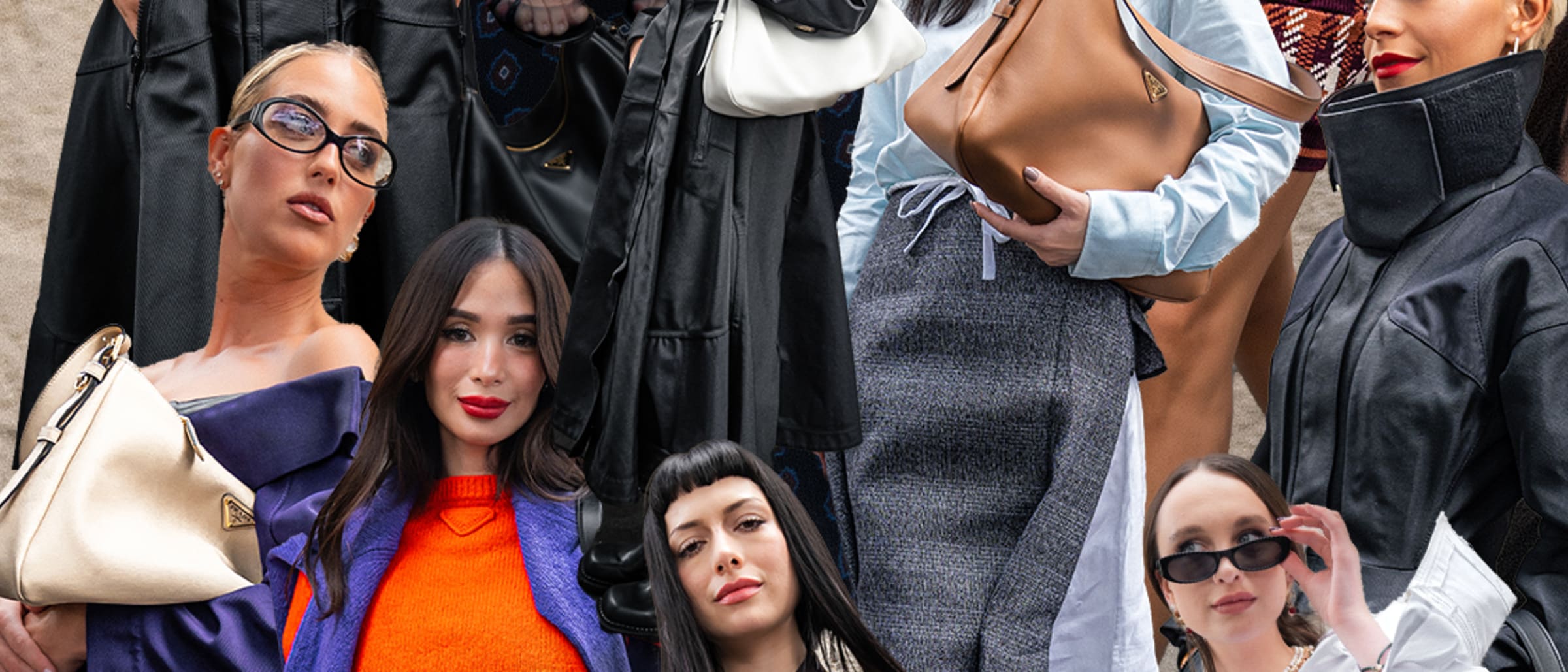 Street Style Spotlight: Belen Hostalet, Caro Daur, and Emili Sindlev Shine at Prada Women’s SS25 Show