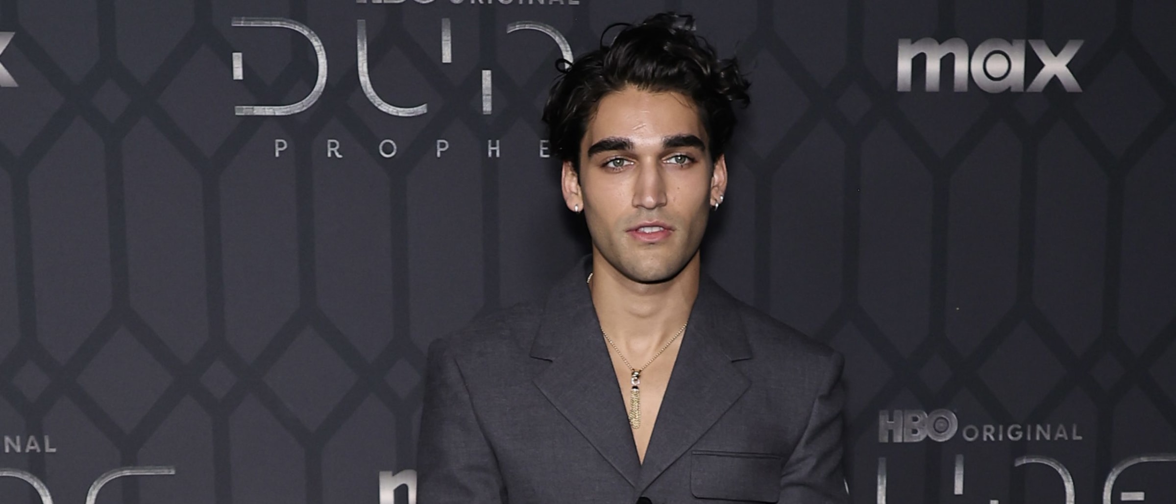 Josh Heuston Brings Architectural Edge in Versace to ‘Dune: Prophecy’ Premiere