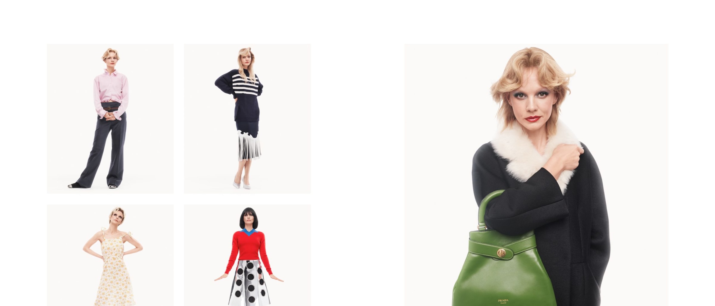 Carey Mulligan in Prada Spring-Summer 2025: Defying Digital Conformity