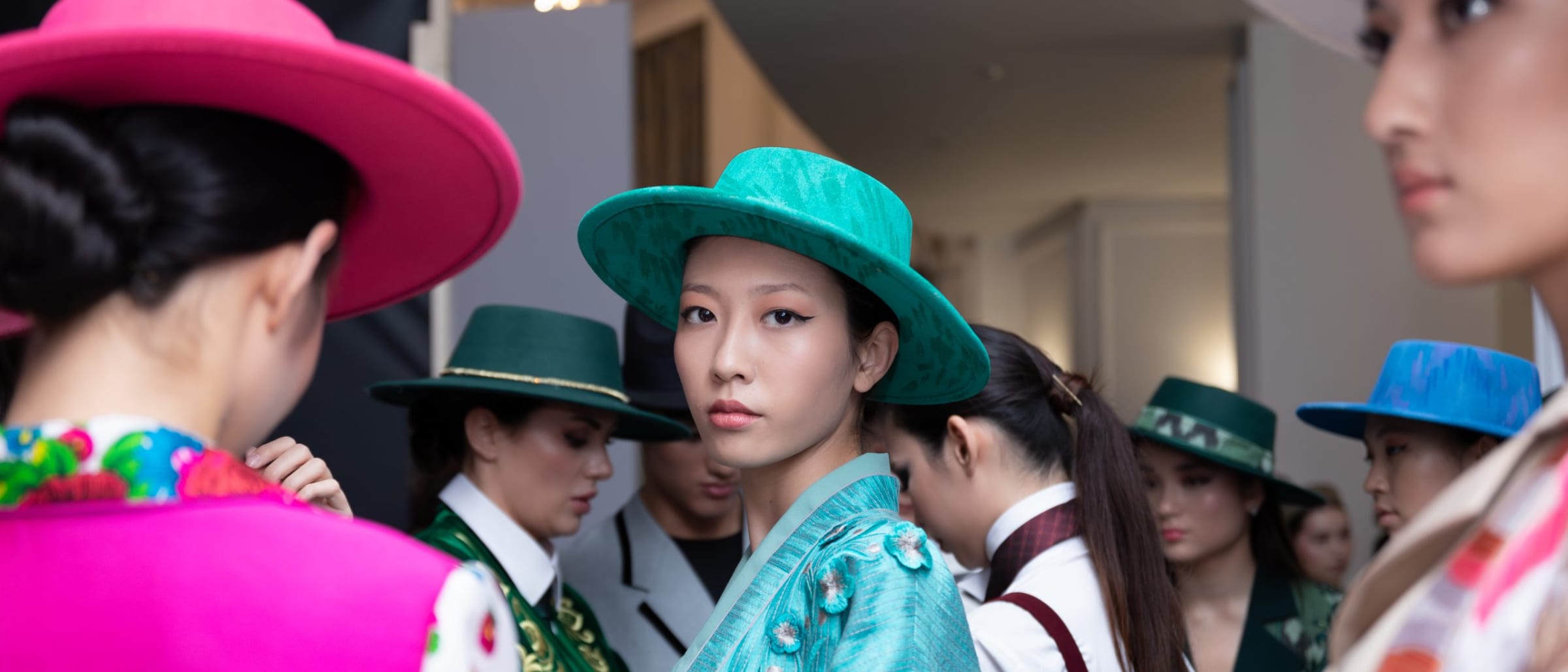 Umed Kuchkaliev Couture Brings Bright Color, Bold Patterns to Kazakhstan Fashion Week