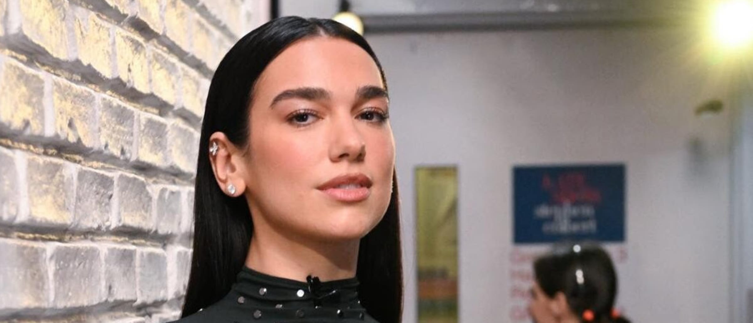Dua Lipa Sparkles in ALAÏA on Late Show with Stephen Colbert