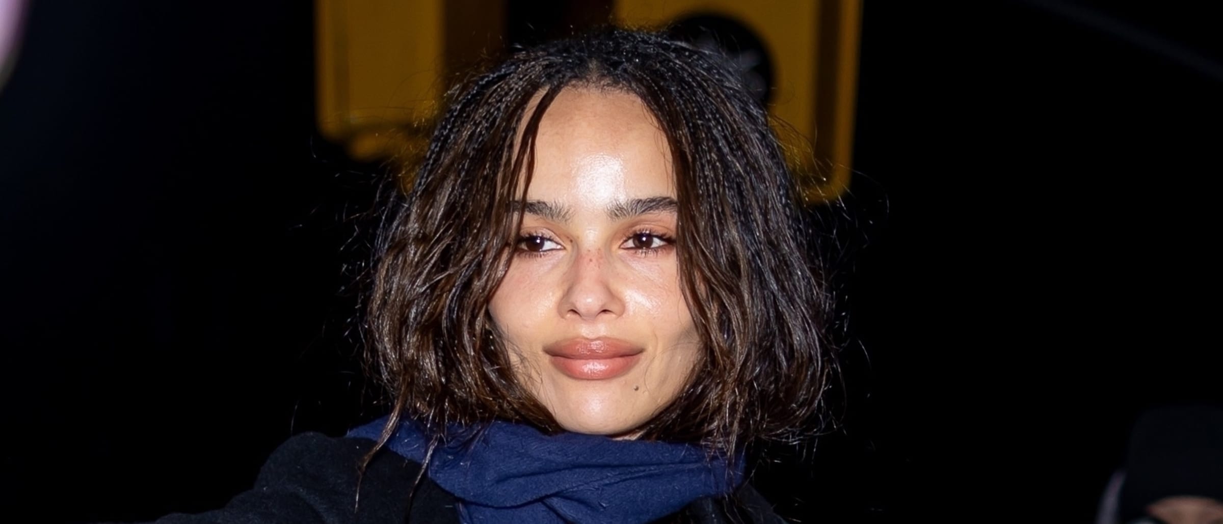 Zoë Kravitz Brings Director’s Edge to New York in Saint Laurent
