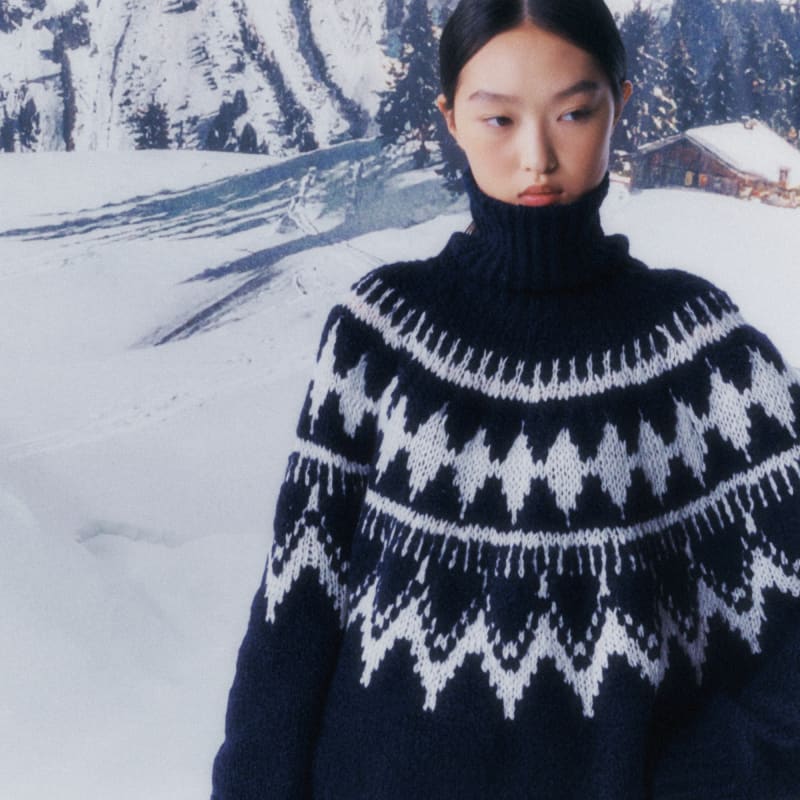 Dior Unveils Wintery DiorAlps Capsule Collection
