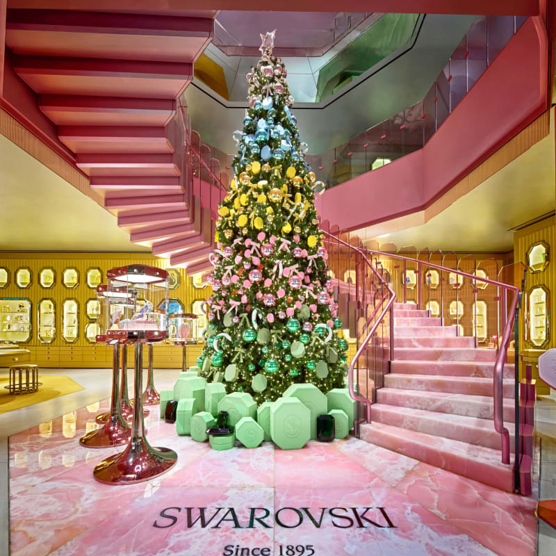 Swarovski Presents a Crystal Wonderland on Fifth Avenue