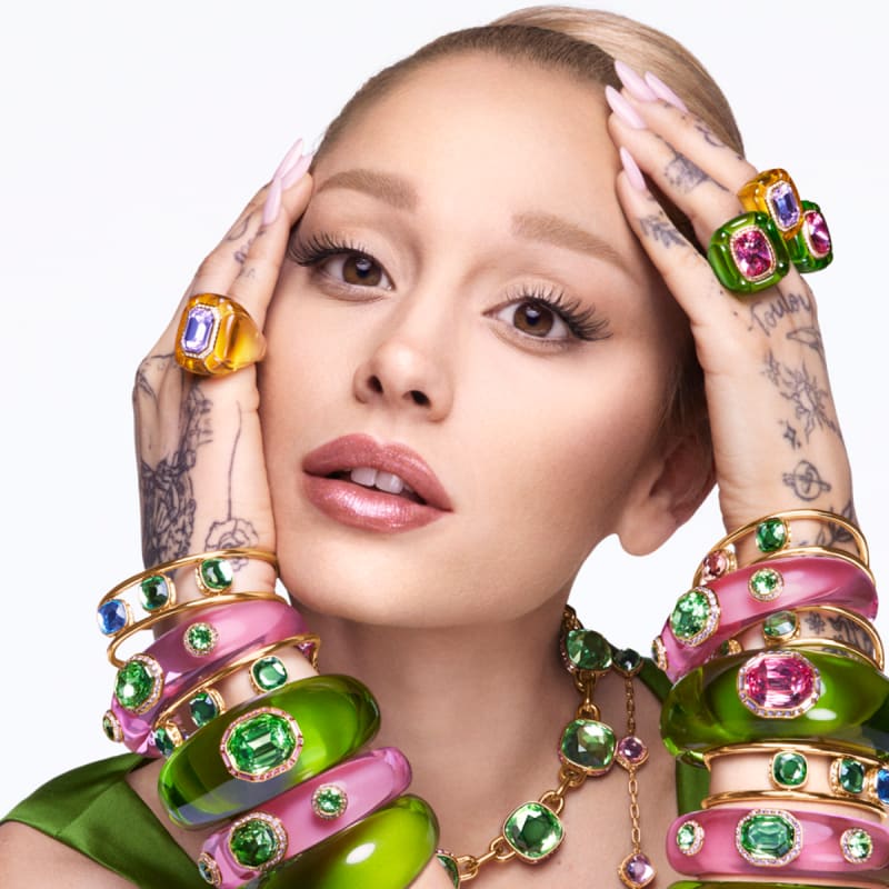 Ariana Grande Stars in the Swarovski Spring 2025 Campaign