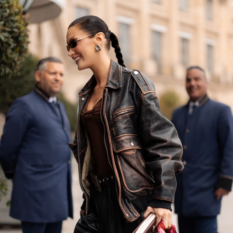 Soft Power Dressing, According to Bella Hadid