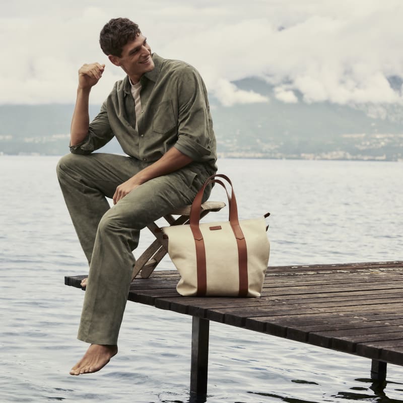Ultimate Serenity: The Canali Nuvola Collection in Motion