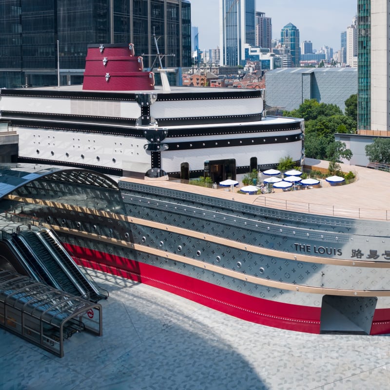 All Aboard 'The Louis,' Louis Vuitton's Historic Exhibition in Shanghai