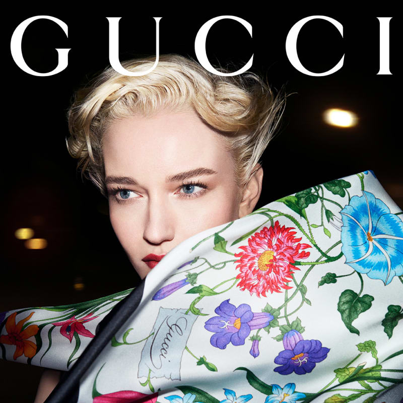 Julia Garner Leads Gucci 'The Art of Silk' Campaign