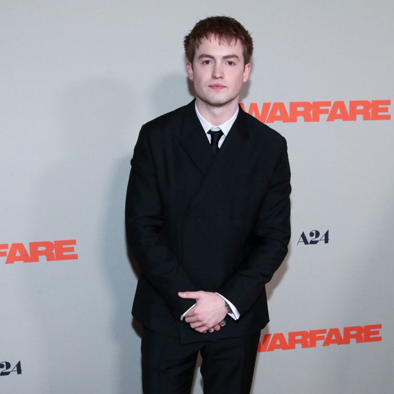 Kit Connor Wears Prada at 'Warfare' Premiere, Marking Career Milestone