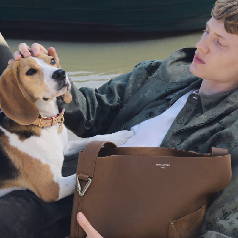 Louis Vuitton Presents New Men's Leather Goods Line, LV Touch