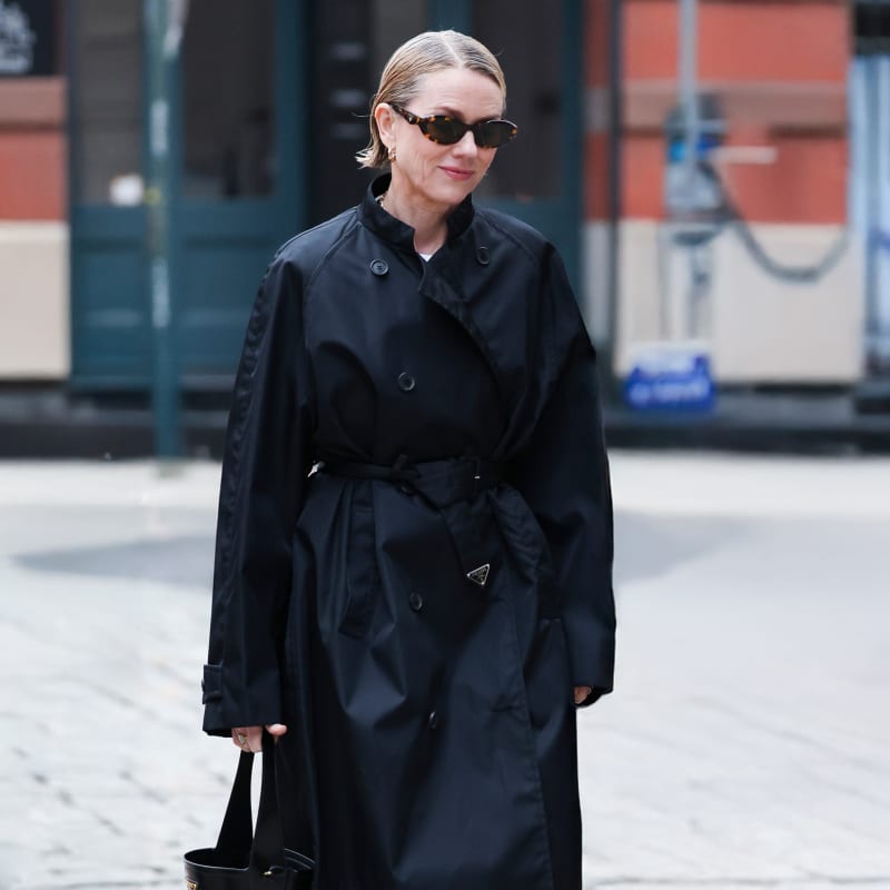 Naomi Watts Stuns in Prada, Promotes 'The Friend'