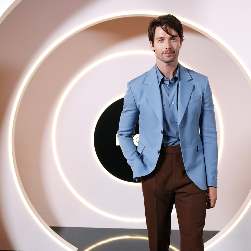 Patrick Schwarzenegger Shines in Versace at Max Launch in Sydney