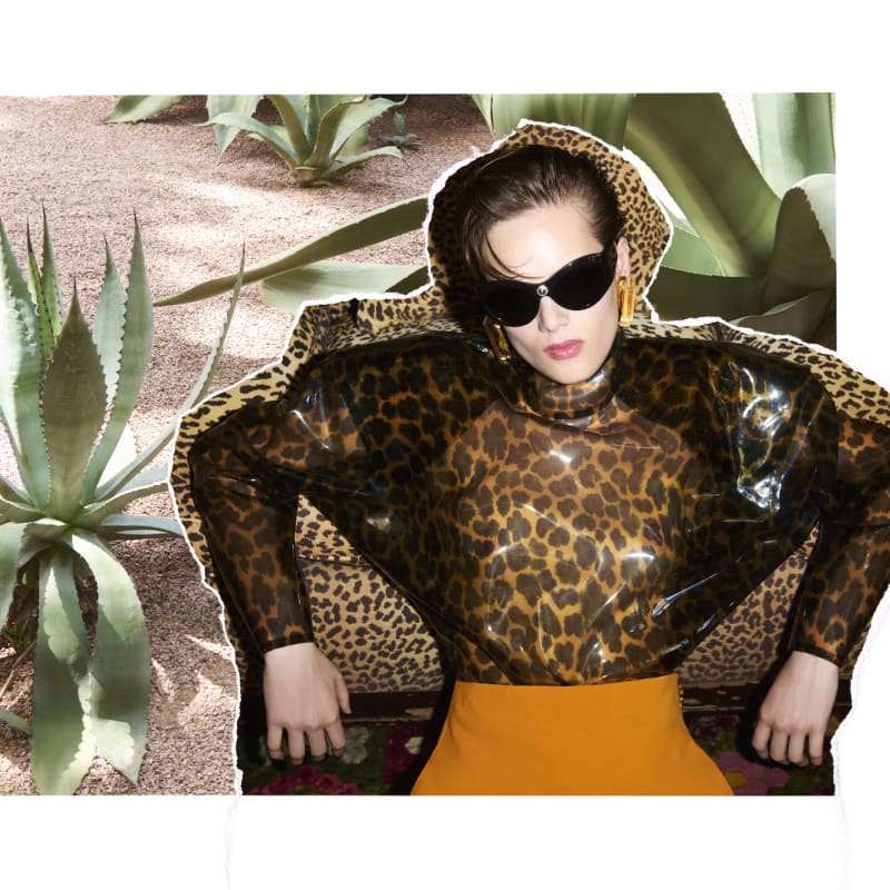 Saint Laurent Winter 2025 Campaign at Villa Oasis