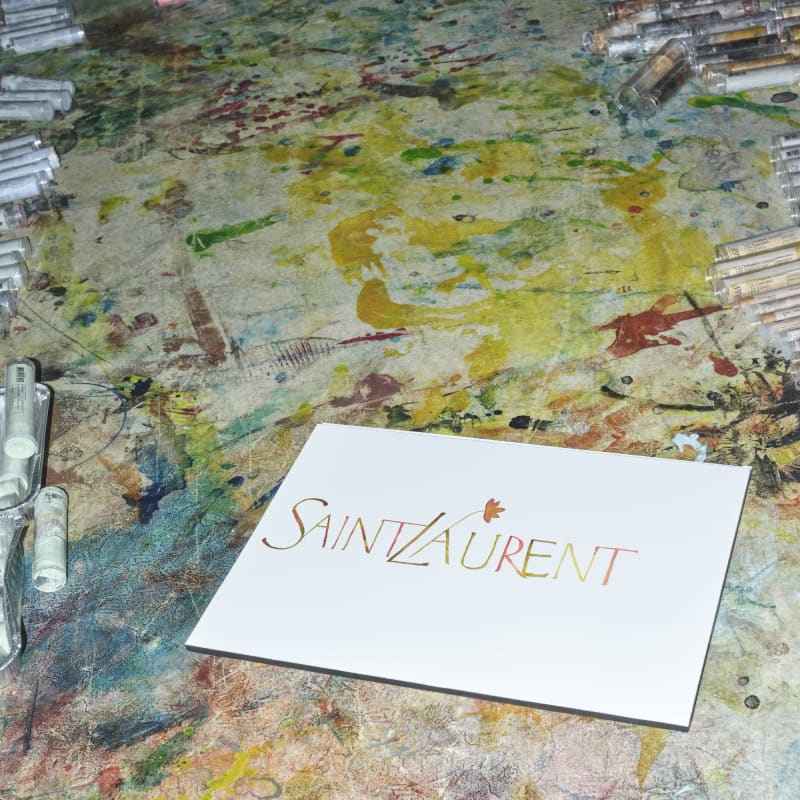 Saint Laurent Summer 2025: A Poetic Brushstroke