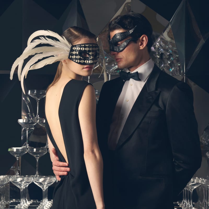 Serapian Launches FW25 Collection with Secret Masked Ball