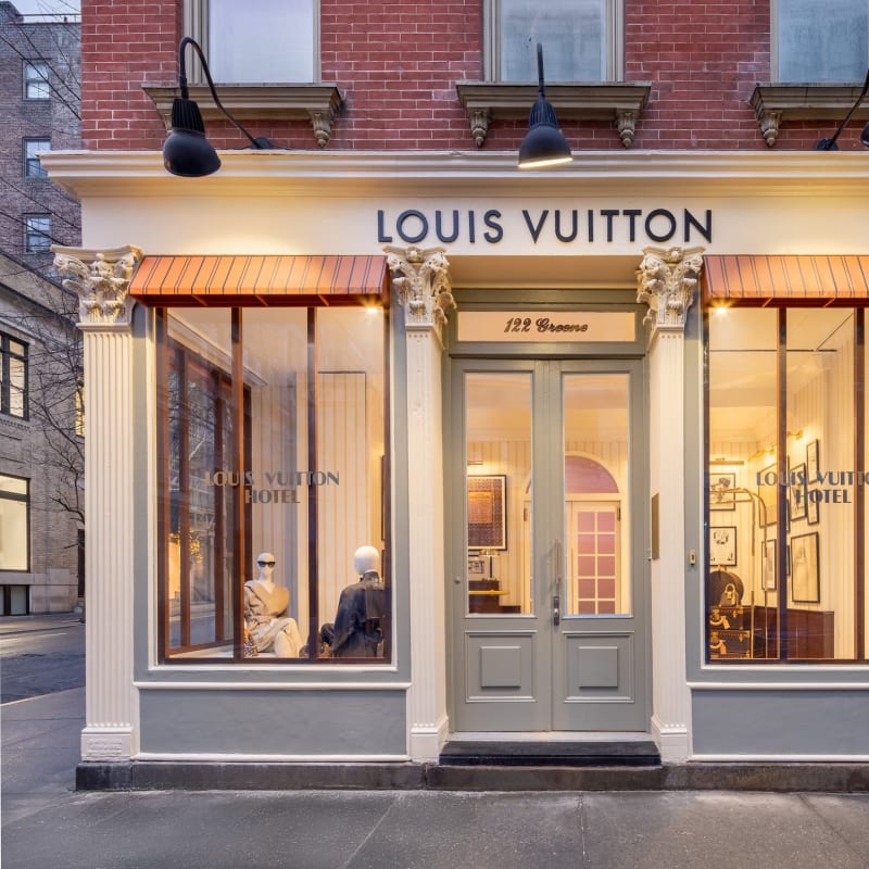 Louis Vuitton Hotel Celebrates 130 Years of Monogram in Soho, New York