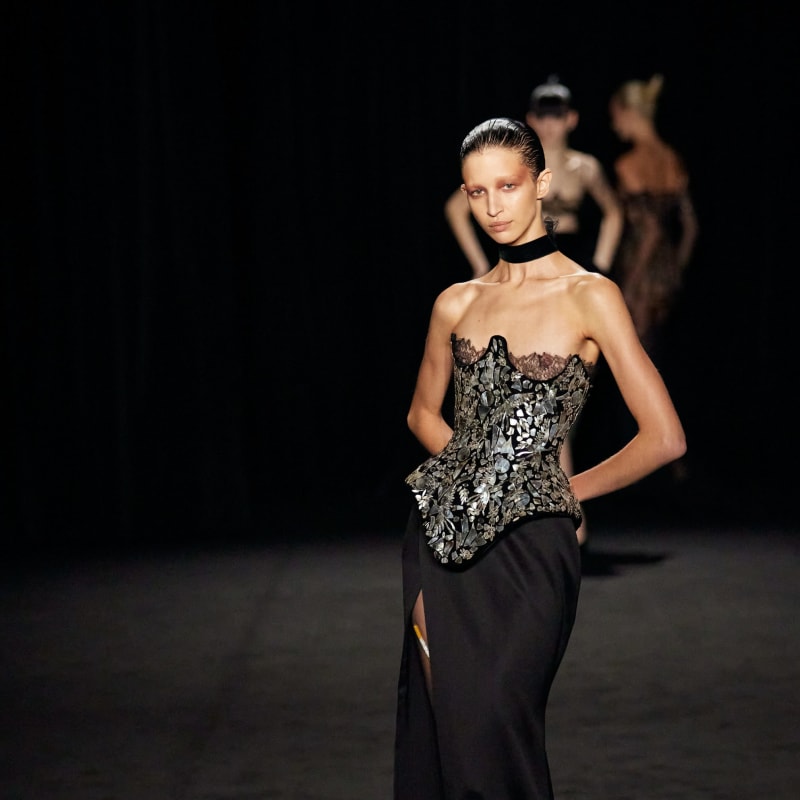 Ashi Studio Spring-Summer 2025 Couture Explores the Velvet Underground