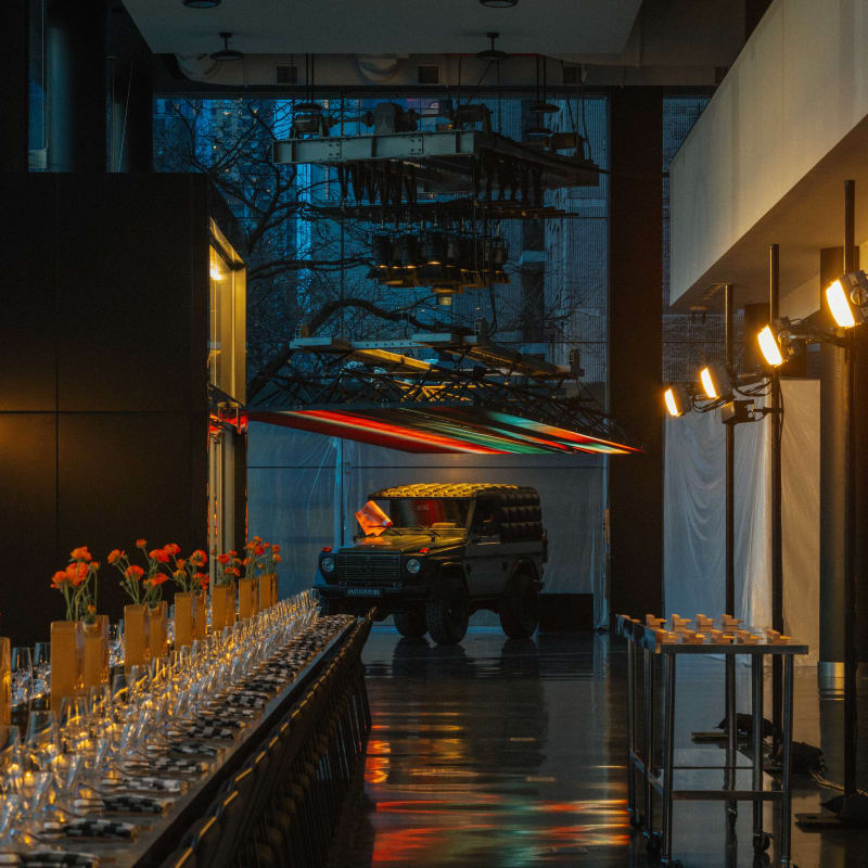 Moncler x Mercedes-Benz by Nigo Unveil G-Wagon and Fashion Collection in New York