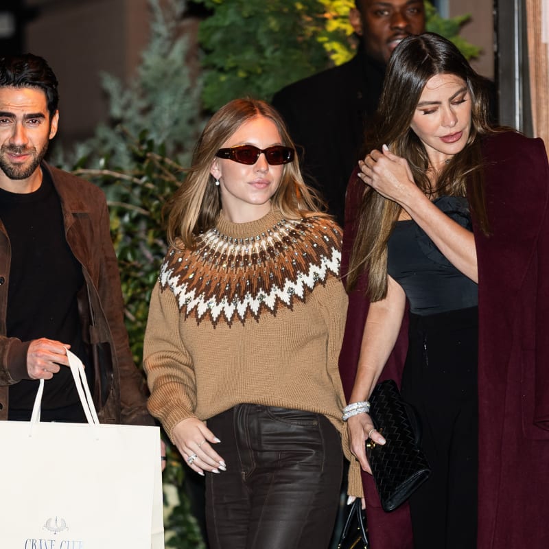 Sydney Sweeney’s Crystal-Clear Statement: A Gucci Fair Isle Moment