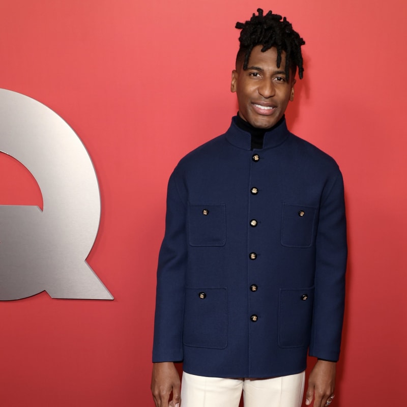 Jon Batiste Embraces Valentino ‘Avant les Débuts’ in Navy and Cream Prelude