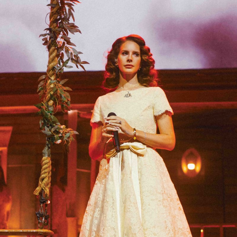 Lana Del Rey Stuns in Valentino at Stagecoach Festival