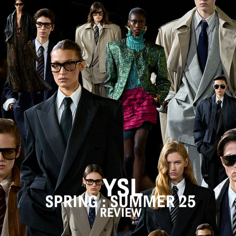 Saint Laurent Women’s Spring-Summer 2025: The Quintessence of Femininity