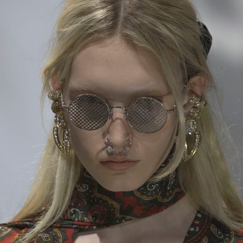 Alessandro Michele Unveils 70s-Inspired Eyewear for Valentino at Pavillon des Folies