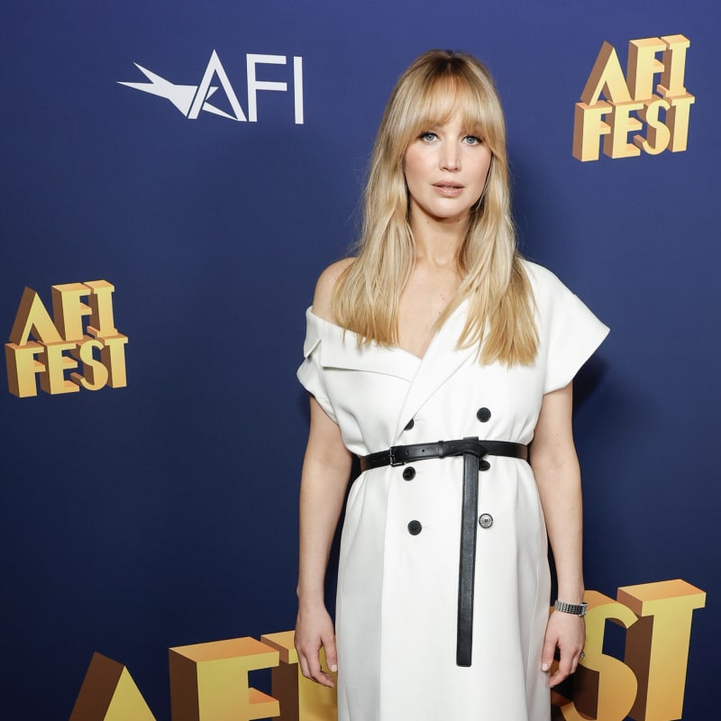 Jennifer Lawrence Embodies Modern Elegance at AFI Fest in Dior