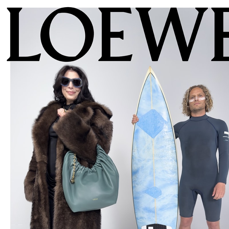 LOEWE Spring-Summer 2025: Juergen Teller Captures Unexpected Character Pairings