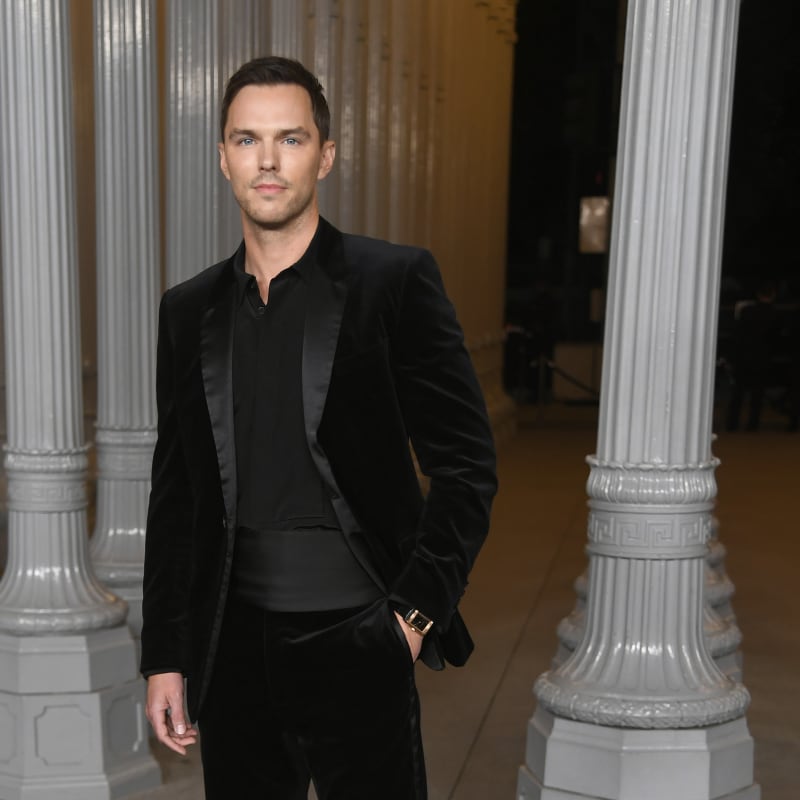 Nicholas Hoult Champions Timeless Elegance in Dior at LACMA Art+Film Gala