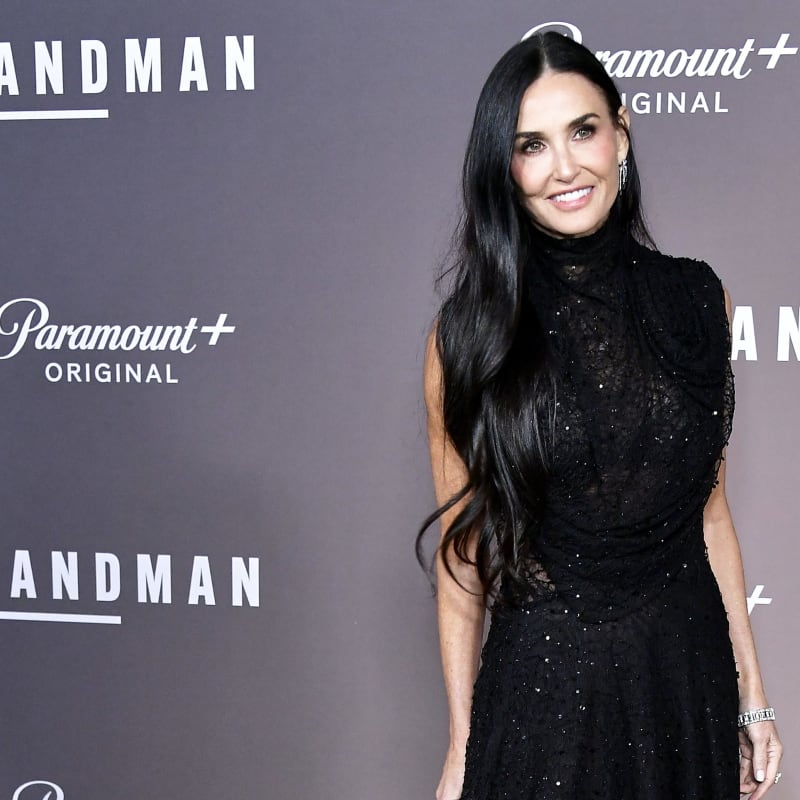 Demi Moore Radiates Gothic Elegance in McQueen at ‘Landman’ Premiere