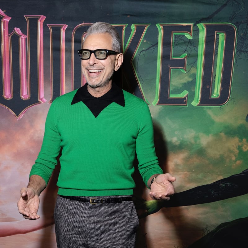 Jeff Goldblum Stuns in Prada at ‘Wicked’ Premieres