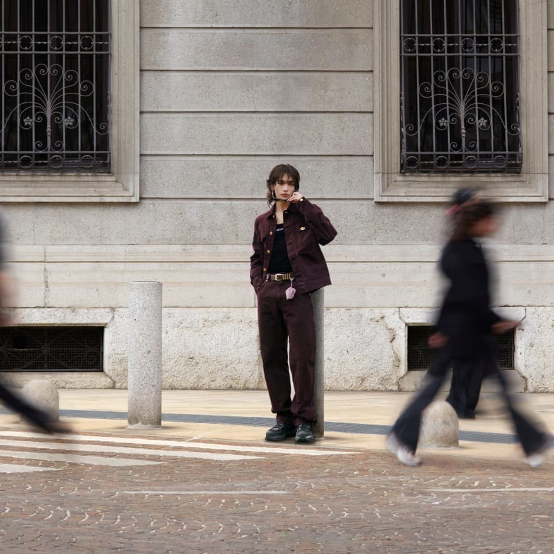 Hyunjin of Stray Kids Brings K-Pop Edge to Versace Mercury Campaign in Milan