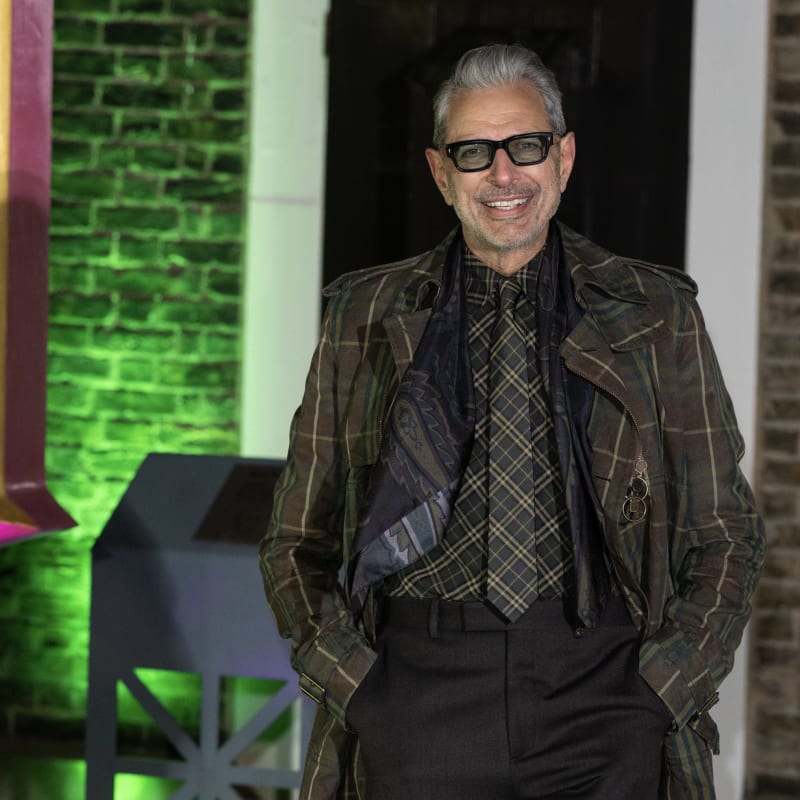 Jeff Goldblum Showcases British Elegance in Burberry at ‘Wicked’ London Photocall