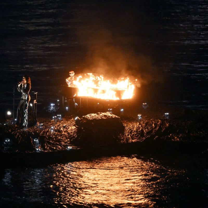 Juliette Armanet Sings “Imagine” In Exquisite Dior at Paris Olympics 2024