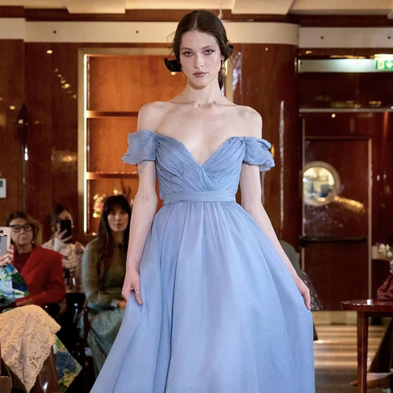 Luisa Beccaria Leads Guests Into The Light For FW25