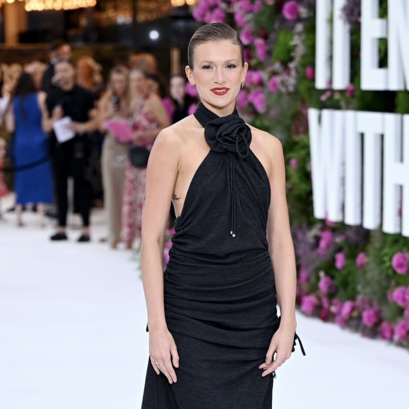 Isabela Ferrer Wears Burberry at ‘It Ends With Us’ UK Gala