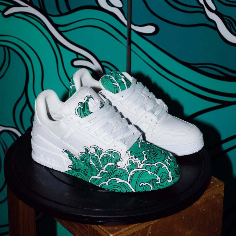 Louis Vuitton ‘White Canvas’ Project: Art Meets Luxury Footwear