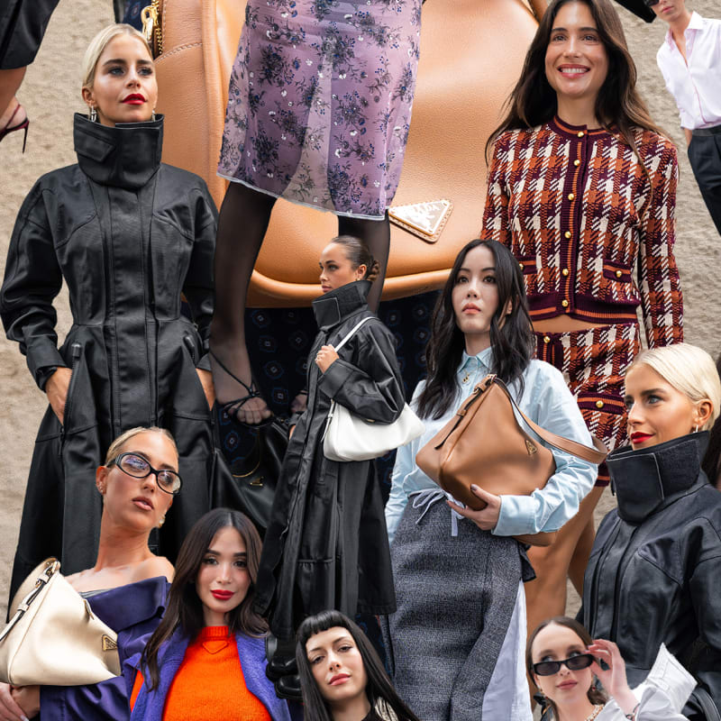 Street Style Spotlight: Belen Hostalet, Caro Daur, and Emili Sindlev Shine at Prada Women’s SS25 Show