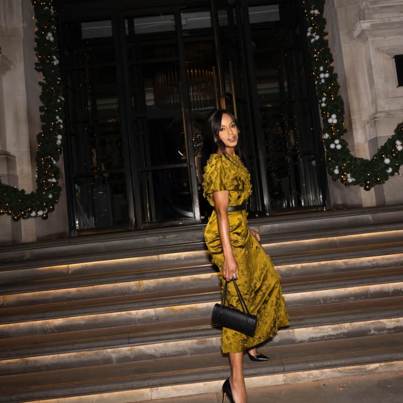 Kerry Washington Presents Michael Kors’ Botanical Vision in London