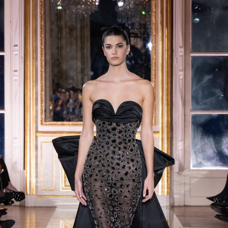 Zuhair Murad Couture SS25 Imagines a Tropical Paradise