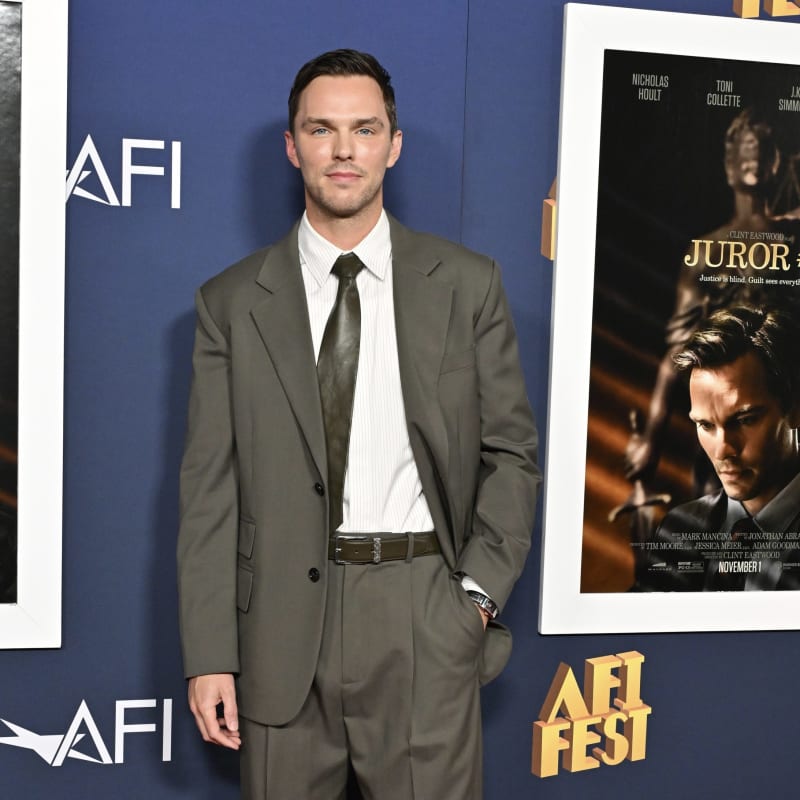 Nicholas Hoult Wears Bottega Veneta, Dior for ‘Juror #2’ and ‘The Order’ at AFI Fest