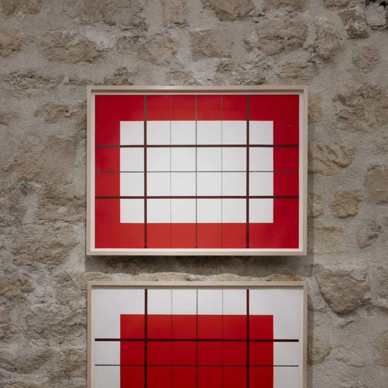 Donald Judd Exhibition At Saint Laurent Rive Droite Paris