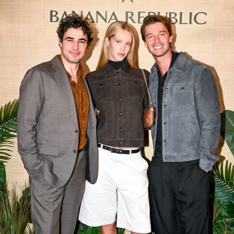 Banana Republic Celebrates The White Lotus Collection with Patrick Schwarzenegger, Zooey Deschanel